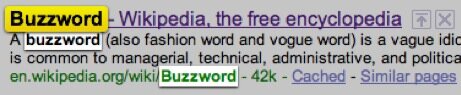 buzzword buzzword